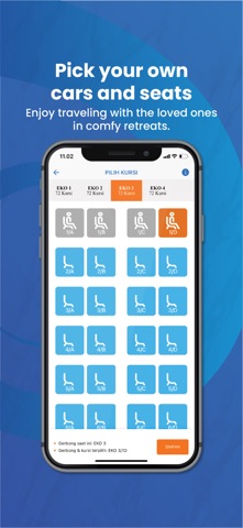 Tiket Kereta Api Online iPhone screenshot 6