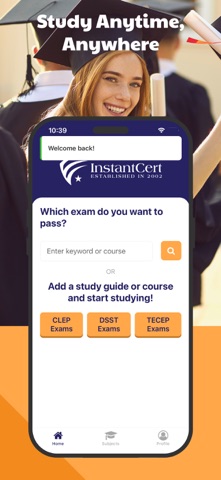 InstantCert CLEP Screenshot 2 of 6