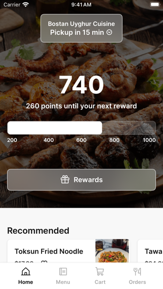 Bostan Kitchen app screenshot 2
