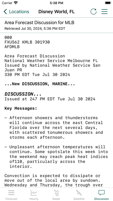 AWeather - Avanti Weather Screenshot