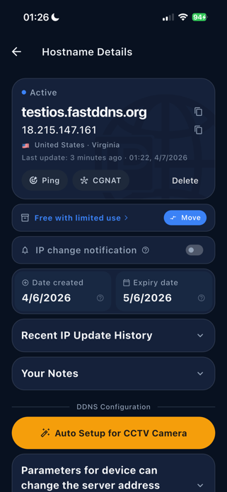 FastDDNS Screenshot 1 of 1