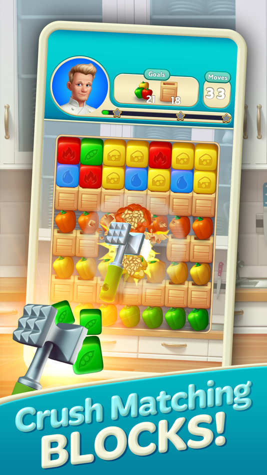 #2. Gordon Ramsay: Chef Blast (iOS) di: Outplay Entertainment Ltd