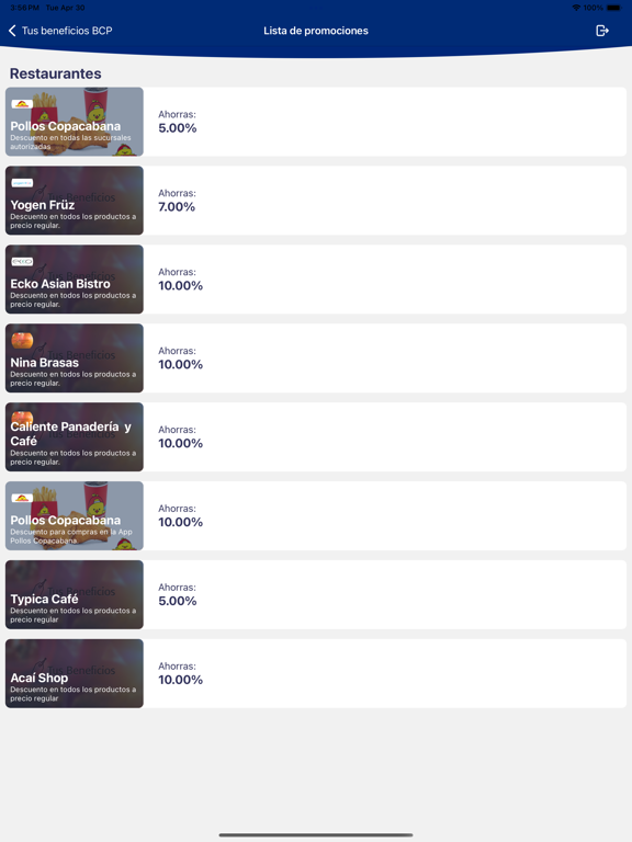 Screenshot #6 pour Tus Beneficios BCP Bolivia