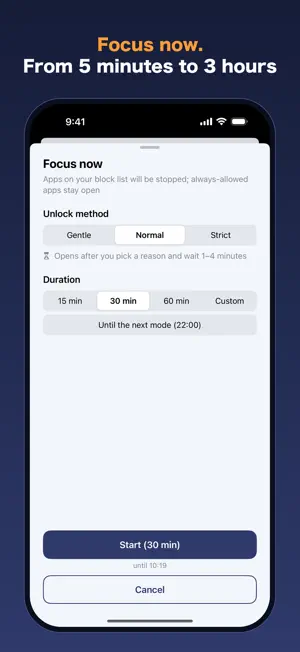 BrainNap: App Blocker & Focus screenshot 3