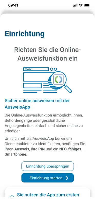 AusweisApp Bund screenshot 1 of 6