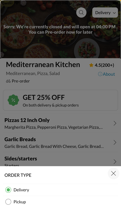 Mediterranean Kitchen Screenshot