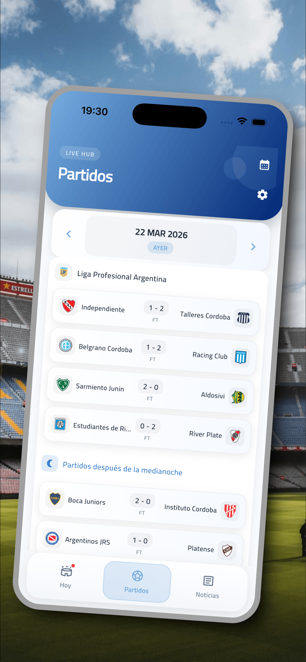 Futbol Argentina EN VIVO