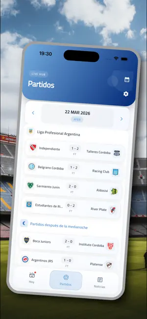 Futbol Argentina EN VIVO iPhone screenshot 1