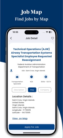 USA Gov Job & Nearby Vacancy iPhone screenshot