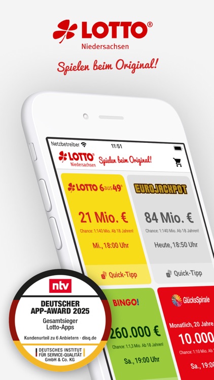 Eurojackpot und LOTTO spielen screenshot-0