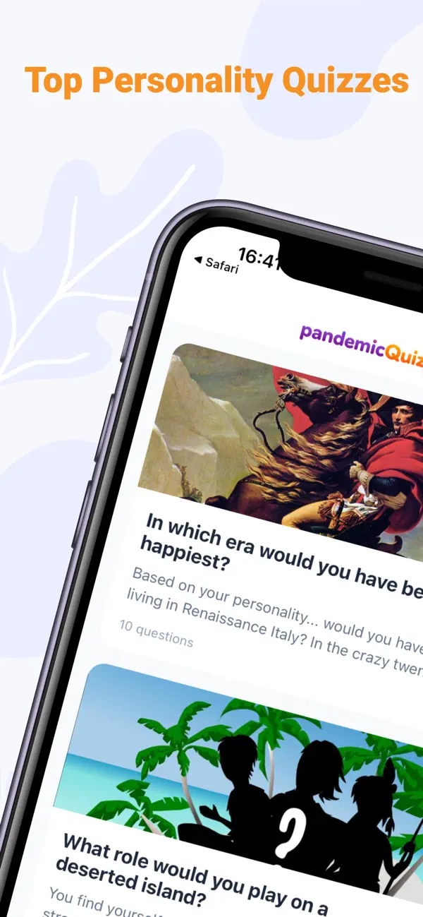 Screenshot #1 pour Pandemic Quiz