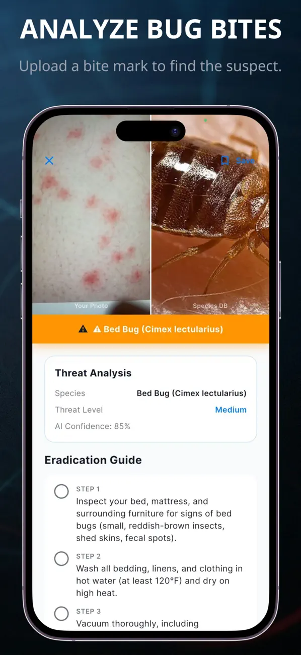 #3. Bug Identifier: Bed Bug, Pest (iOS) Ved: 嵩 张