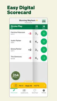 golf gamebook scorecard & gps iphone screenshot 3