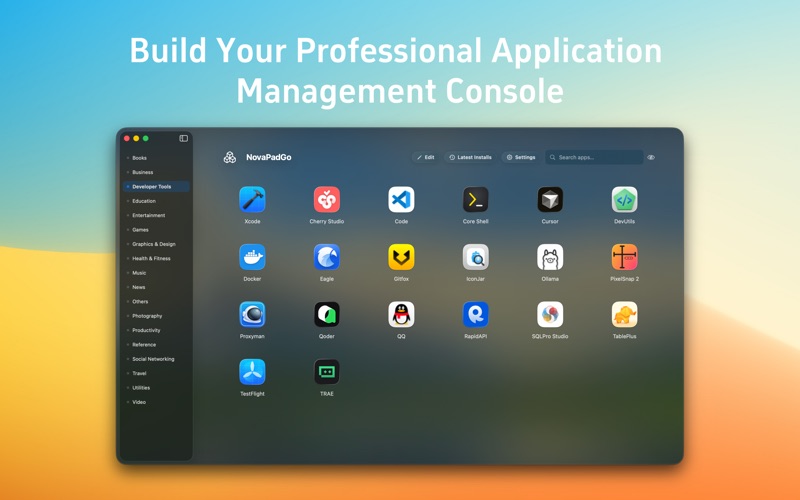 NovaPadGo app screenshot
