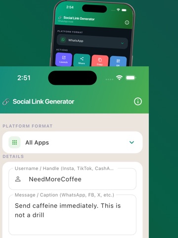 Linkify: Bio Link & QR Code iPad screenshot