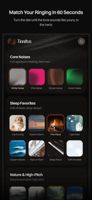 Tinnitus Relief App screenshot 4