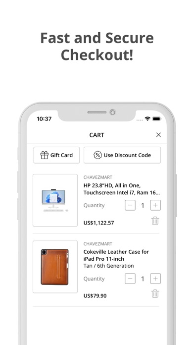 Chavezmart iPhone screenshot 5 - Shopping app