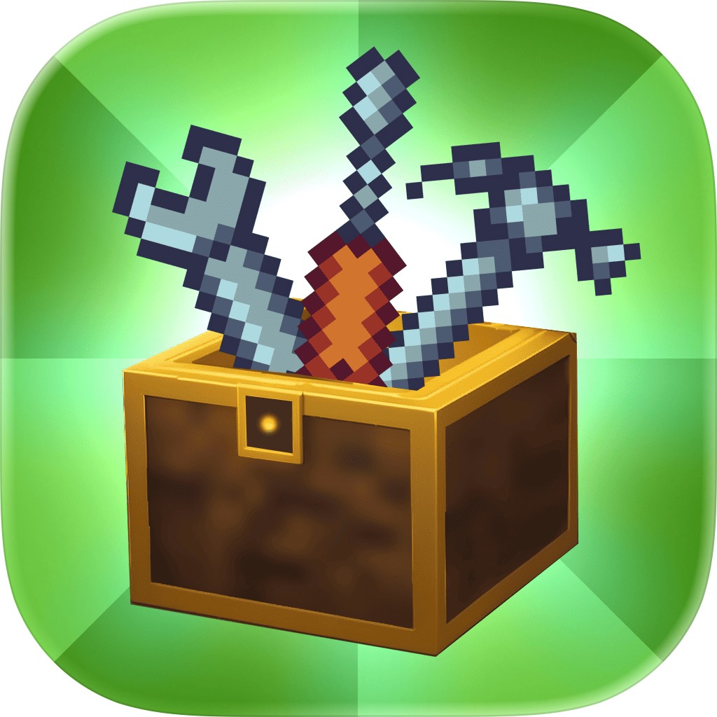 Apple App Store cover for Addons, Skins & Textures Packs