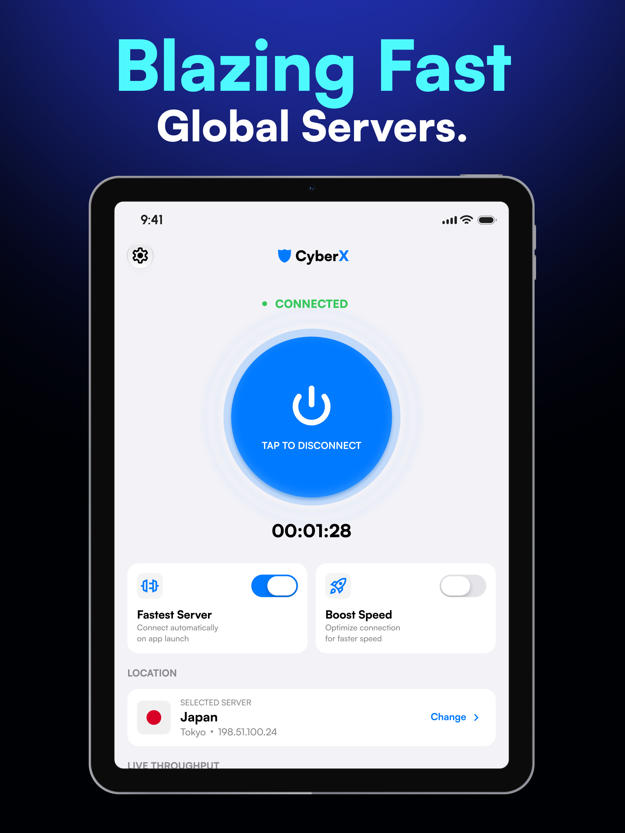 CyberX VPN Fast & Secure screenshot 8