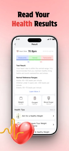 ArteriBeat: BP & Heart Rate iPhone screenshot