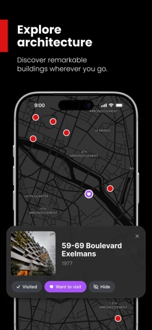 Brutmaps - Brutalism Map Screenshot 2 of 4