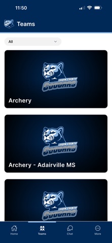 Logan County Athletics iPhone screenshot
