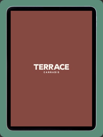 Terrace Cannabis mobile app iPad screenshot