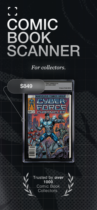 Comic Book Value Scanner Gradr Screenshot 1 of 3