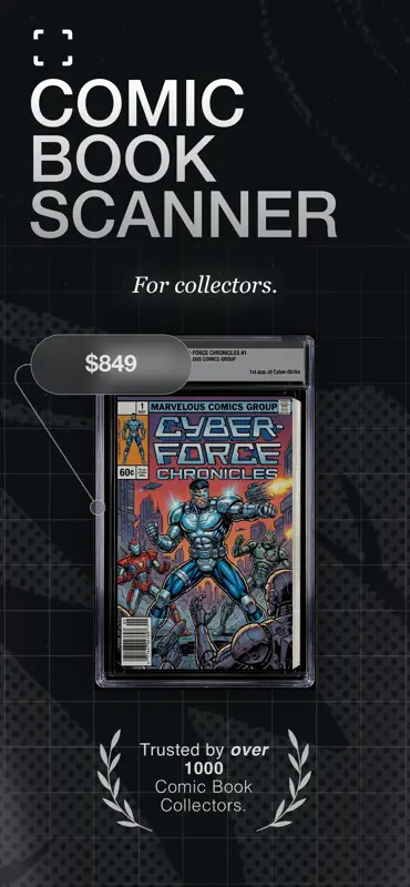 Comic Book Value Scanner Gradr screenshot 1 of 3
