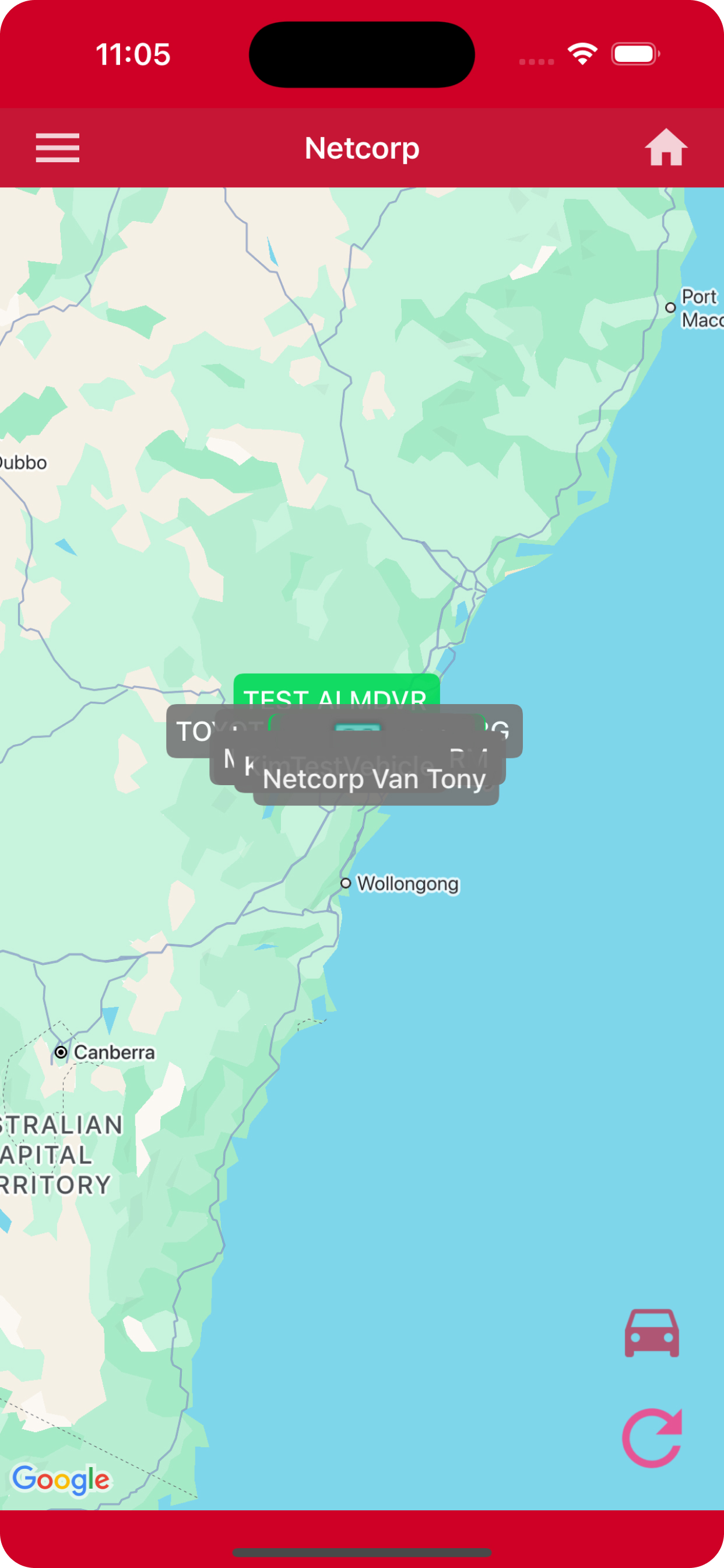 Netcorp GPS App screenshot 3