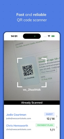 We Scan Tickets screenshot
