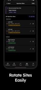 Peptide Tracker & Calculator screenshot