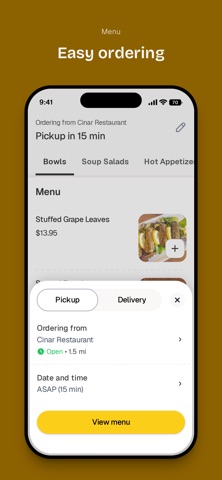 Cinar Mediterranean Restaurant Screenshot 3 of 6