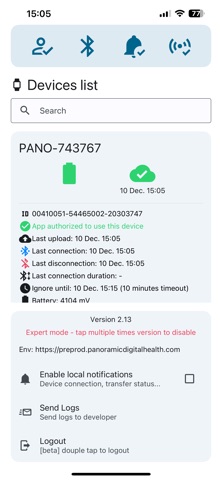 Panoramic Subject App screenshot