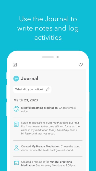 Breathr: Mindful Moments Screenshot