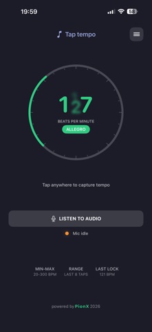 BPM Counter - TapTempo Screenshot 3 of 3