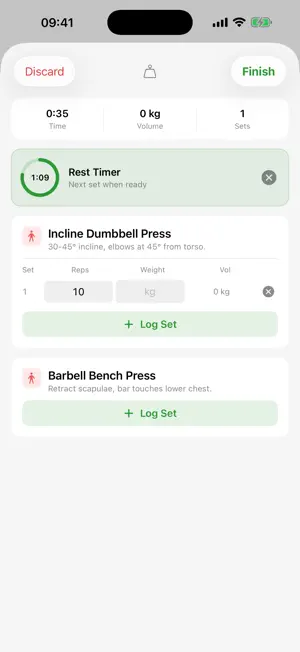 Fit Planner: Workout Log screenshot 3