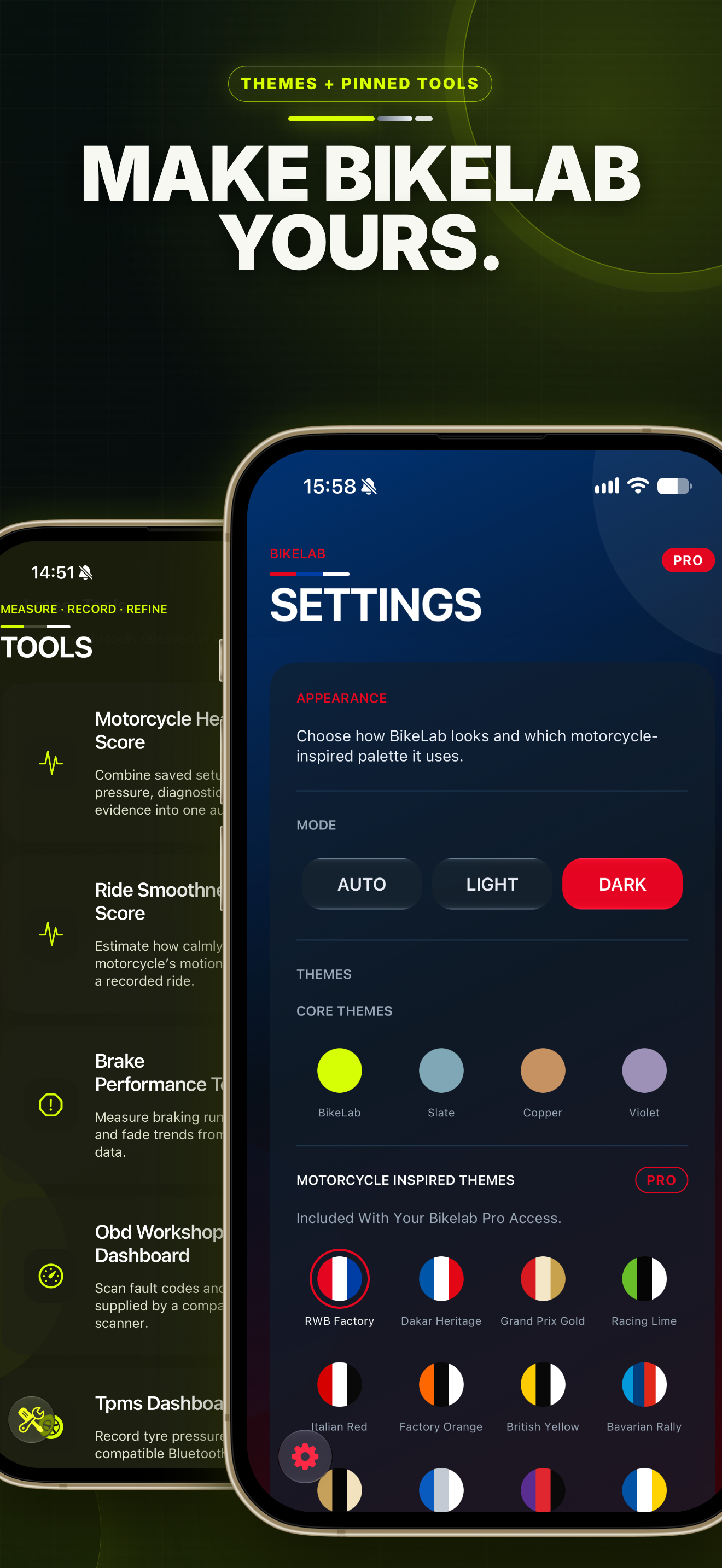 BikeLab: Motorcycle Tools screenshot 7