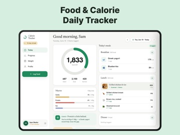 Cal Me AI: Calorie Counter iPad screenshot