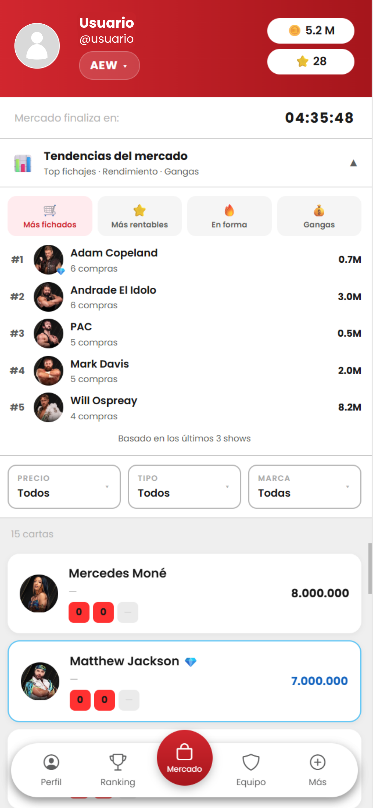 Wrestling Fantasy