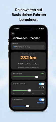 EV Tracker screenshot