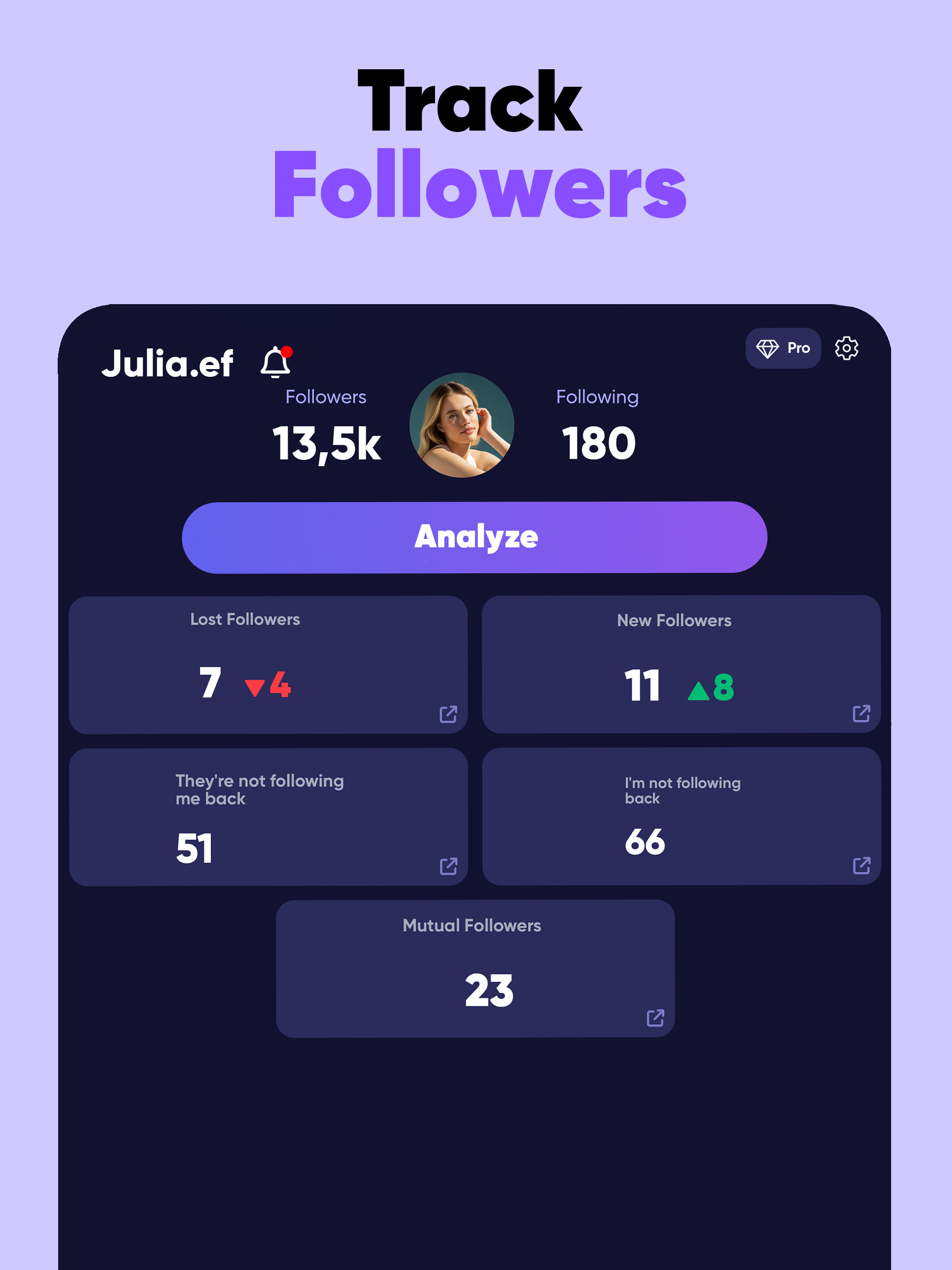 Shady: Recent Follow Tracker screenshot 5