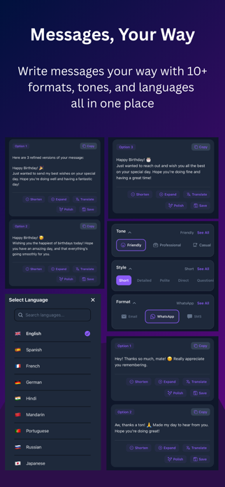 AI Notes: Write & Reply Screenshot 6 of 7