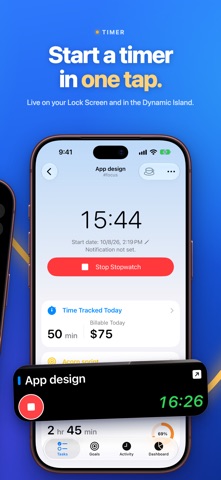 Timelogger Plus: Time Tracker Screenshot 2 of 7