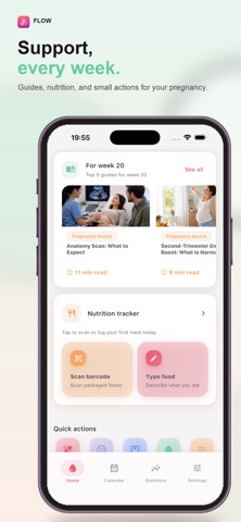 Flow: Period Pregnancy Tracker Screenshot 7 of 10