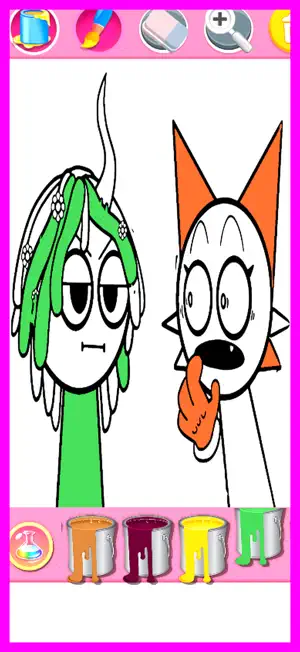 Sprunki kolor's phase game screenshot 1
