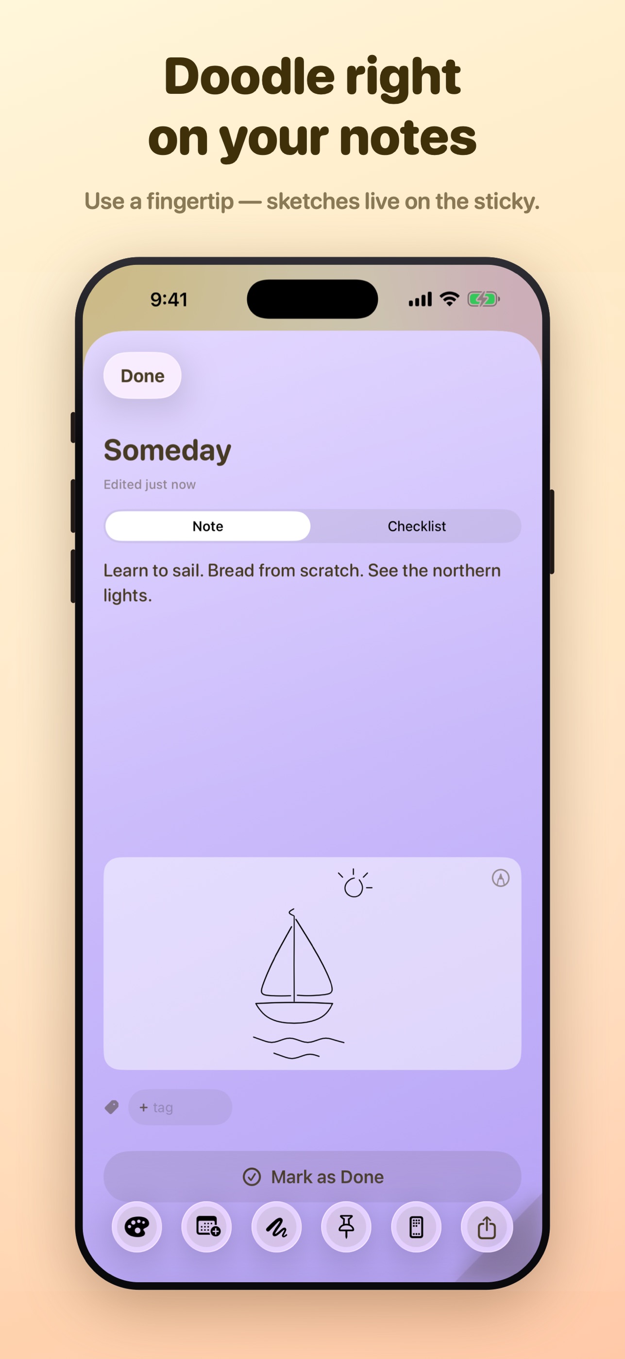 Screenshot 8 of Peel: Sticky Notes & Widgets