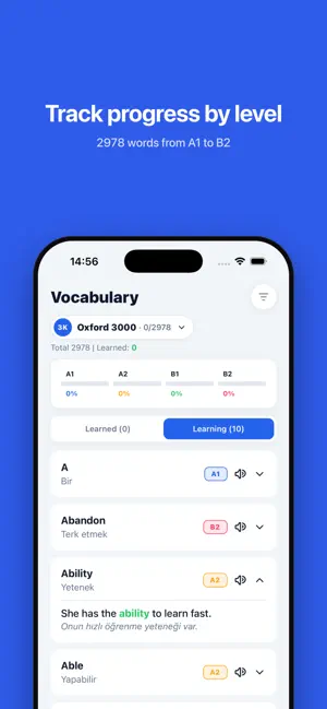 Oxford 3000: Learn English screenshot 4