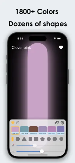 Captura de pantalla de Glow Stick Plus en iPhone 1
