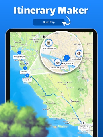 Itinerary Maker by Get Gone iPad screenshot